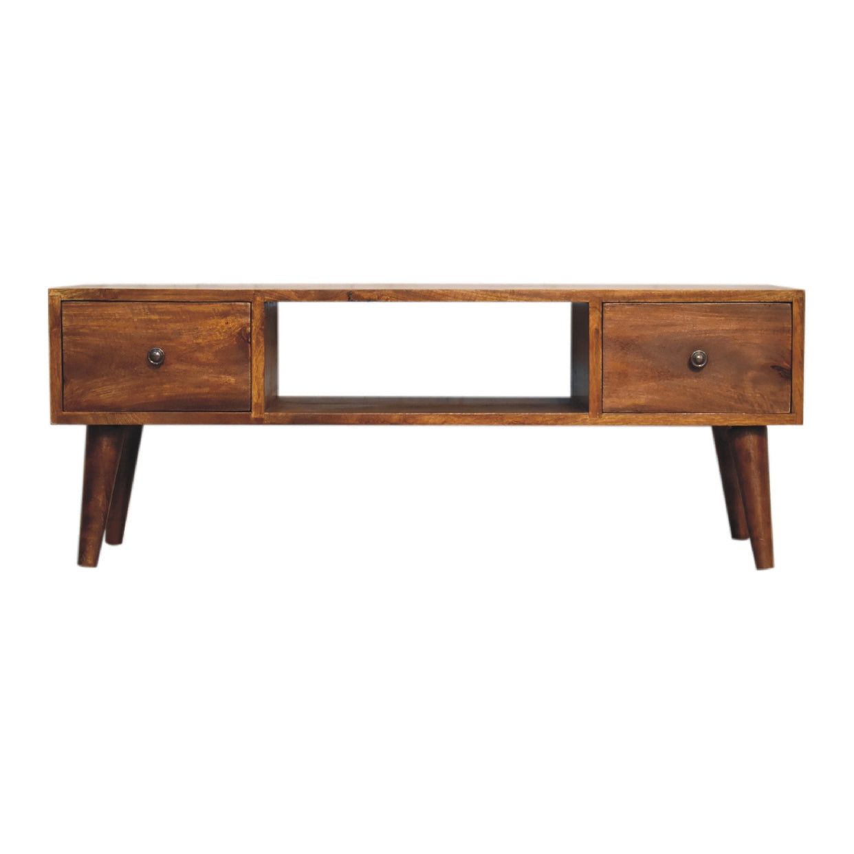 Classic Mango Wood Coffee Table Chestnut from Artisan Furniture - IN3296