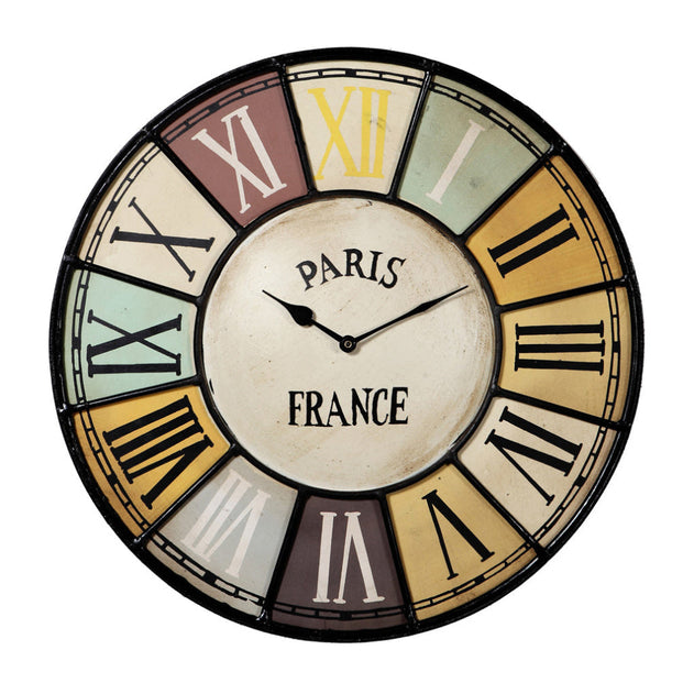 Clock Chalet Industrial Style Metal  For Indian Hub-IH-CK02