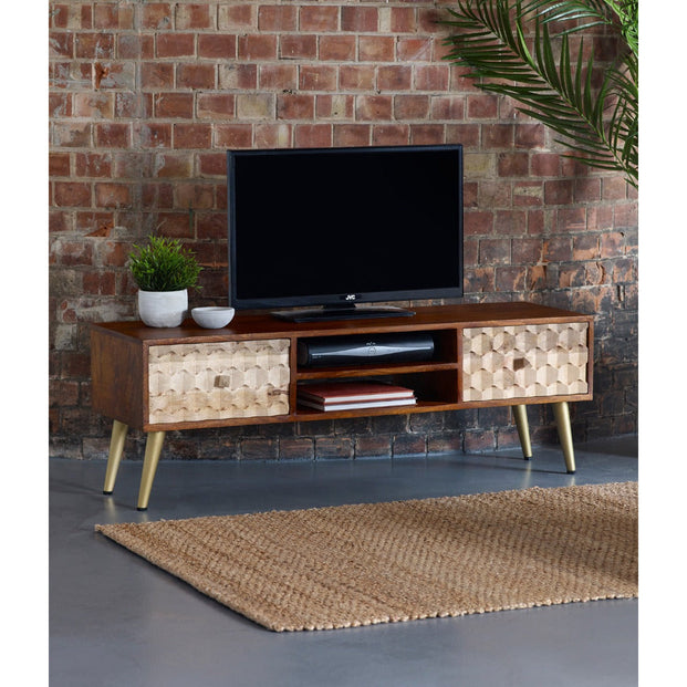 Edison Large Plasma Tv Stand For Indian Hub-IH-CN04
