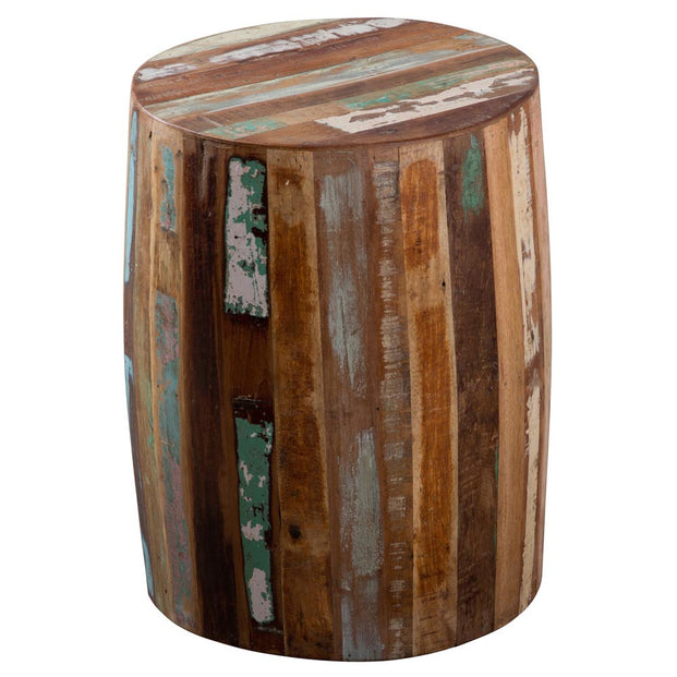 Coastal Drum Stool For Indian Hub-IH-CS22