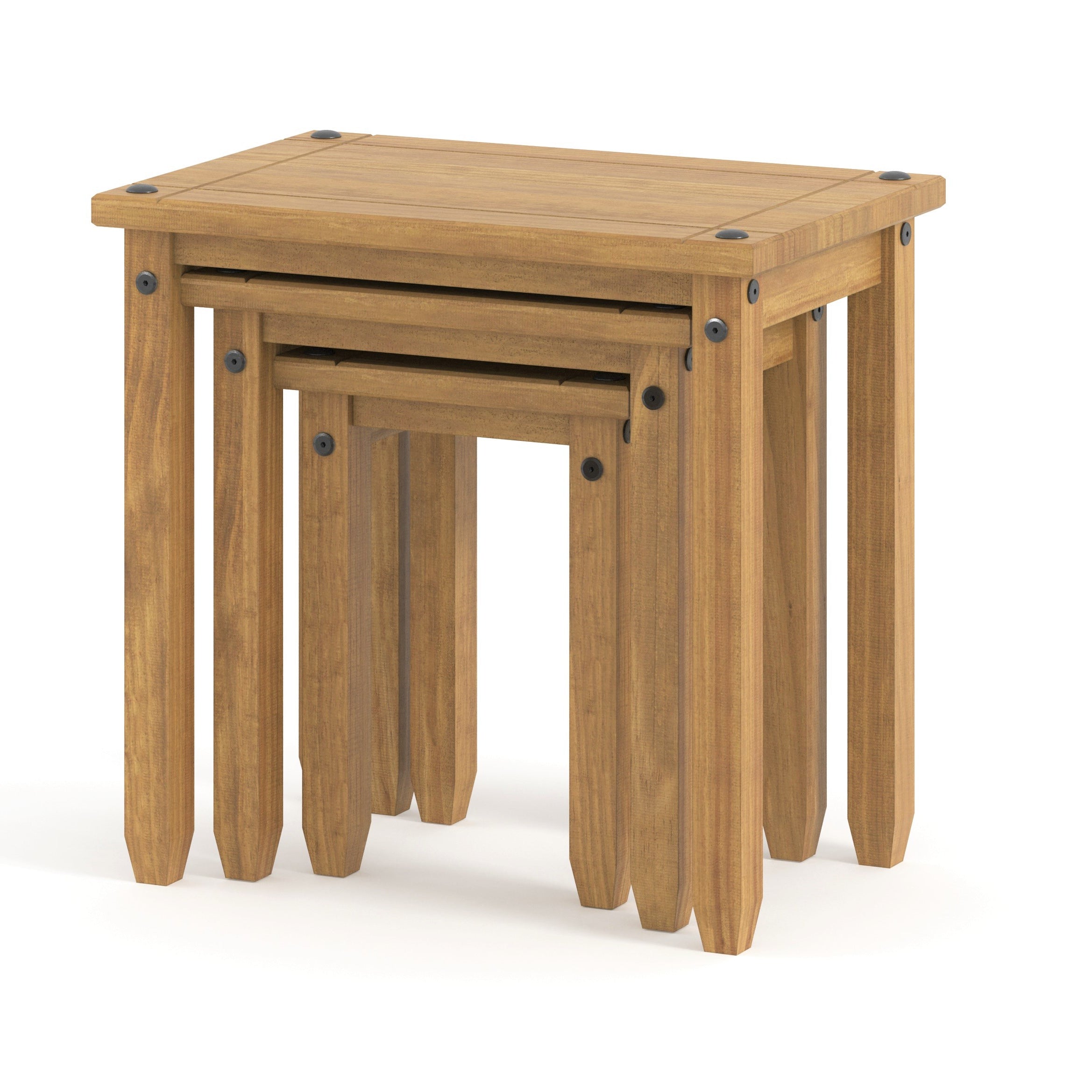 Canasta Occassional Wooden Nest Of Tables For Core Products - CFD-CR907