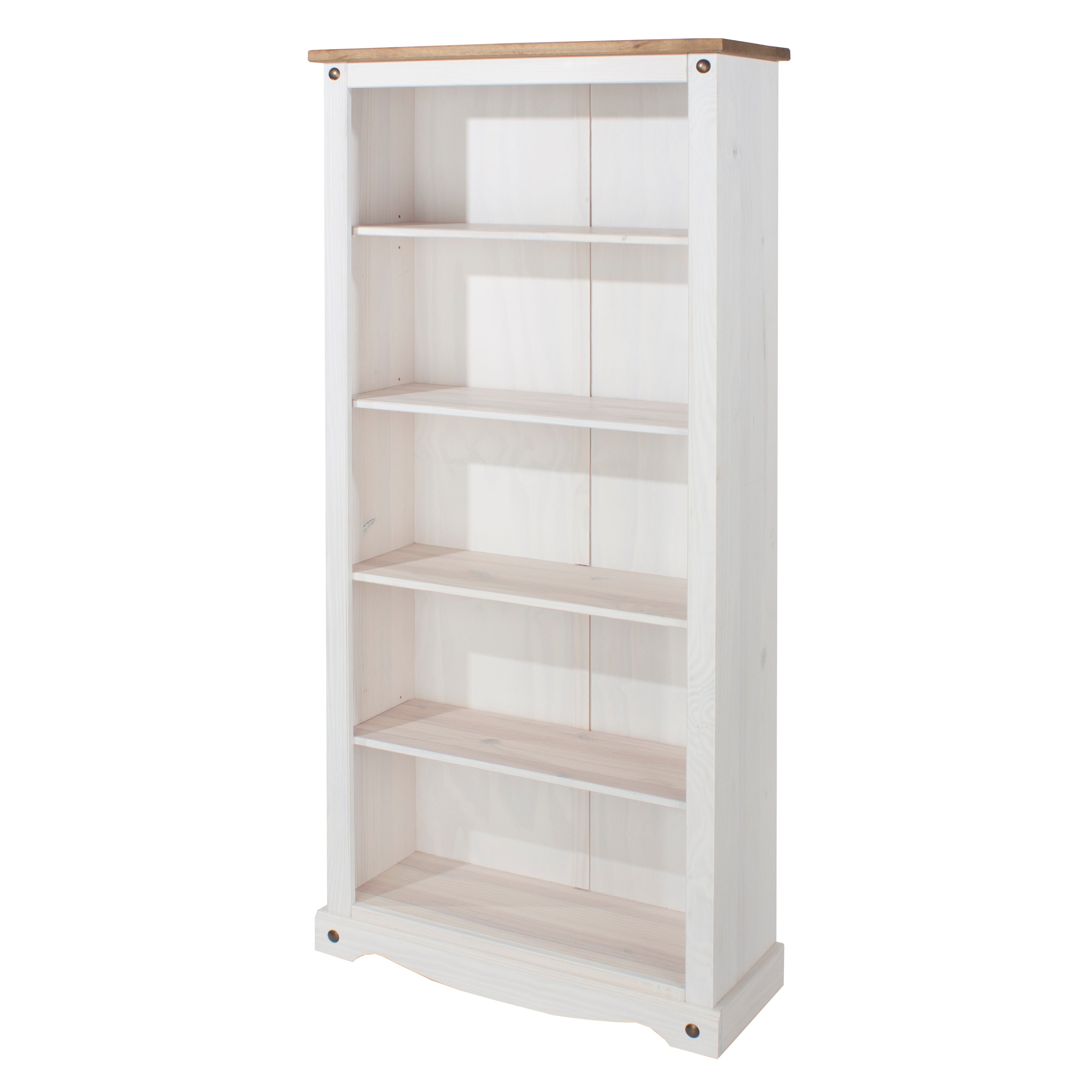 Canasta Wooden Tall Bookcase And 5 Open Shelves For Core Products - CFD-CRW713