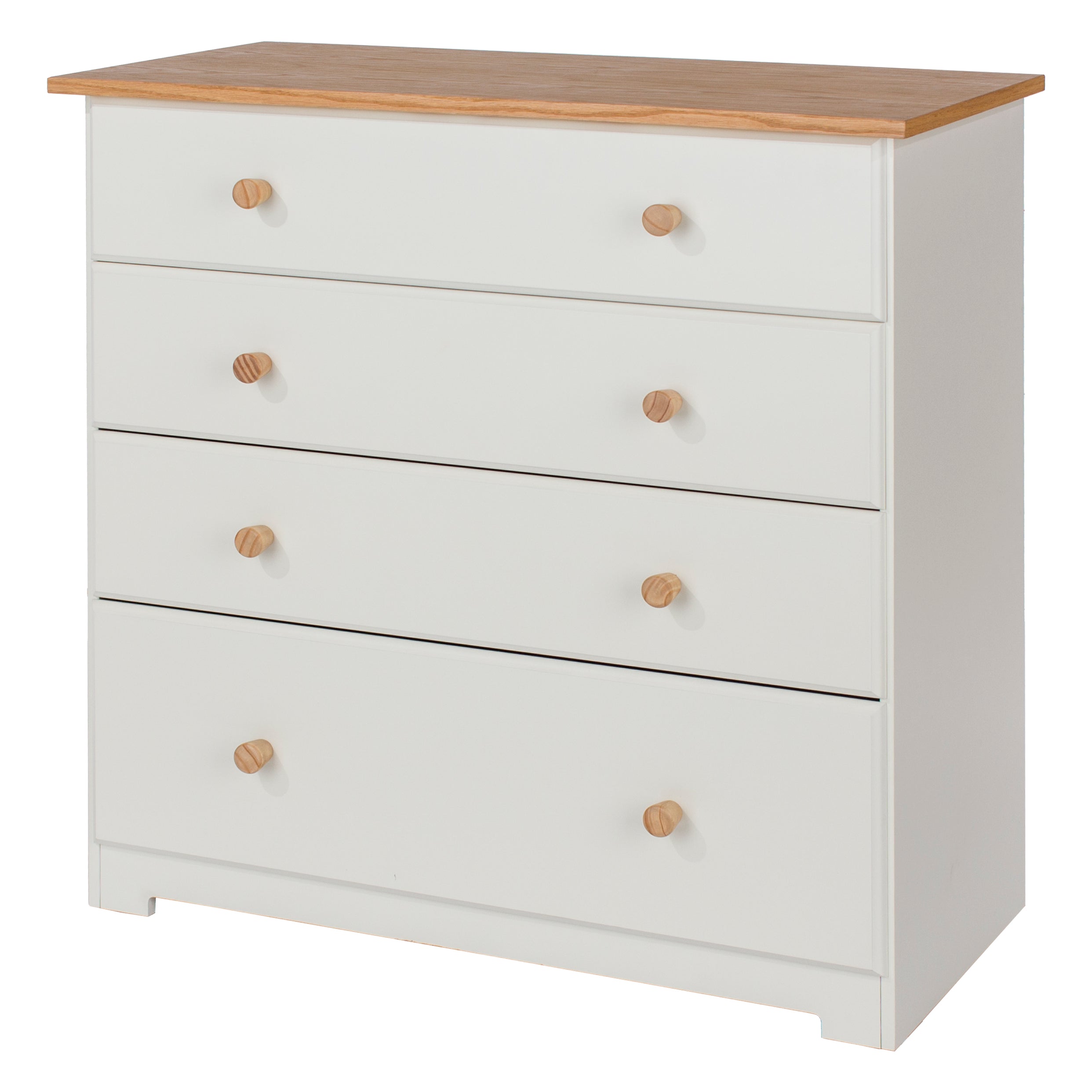 Cortland Mdf White 4 Drawer Chest For Core Products - CFD-CL514