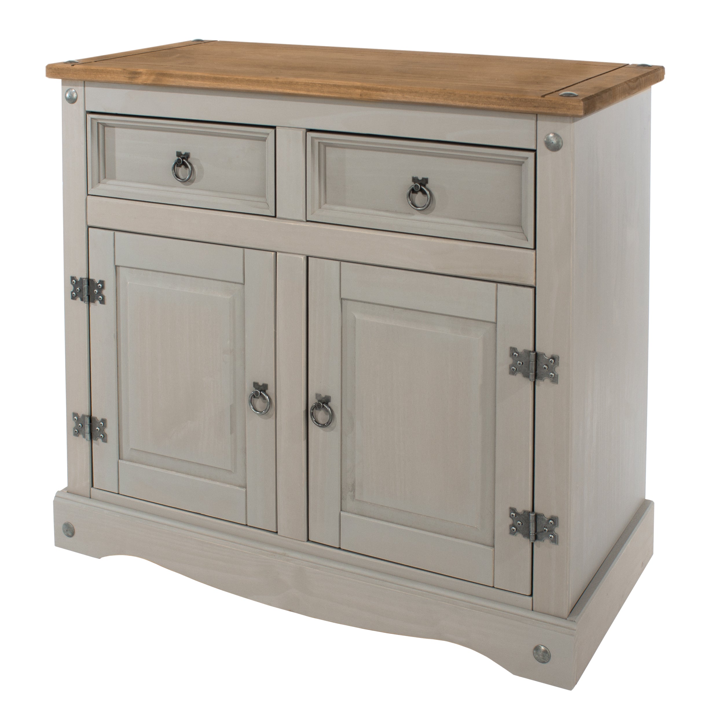 Canasta Pedestal Small 2 Door And 2 Drawer Sideboard For Core Products - CFD-CRG915