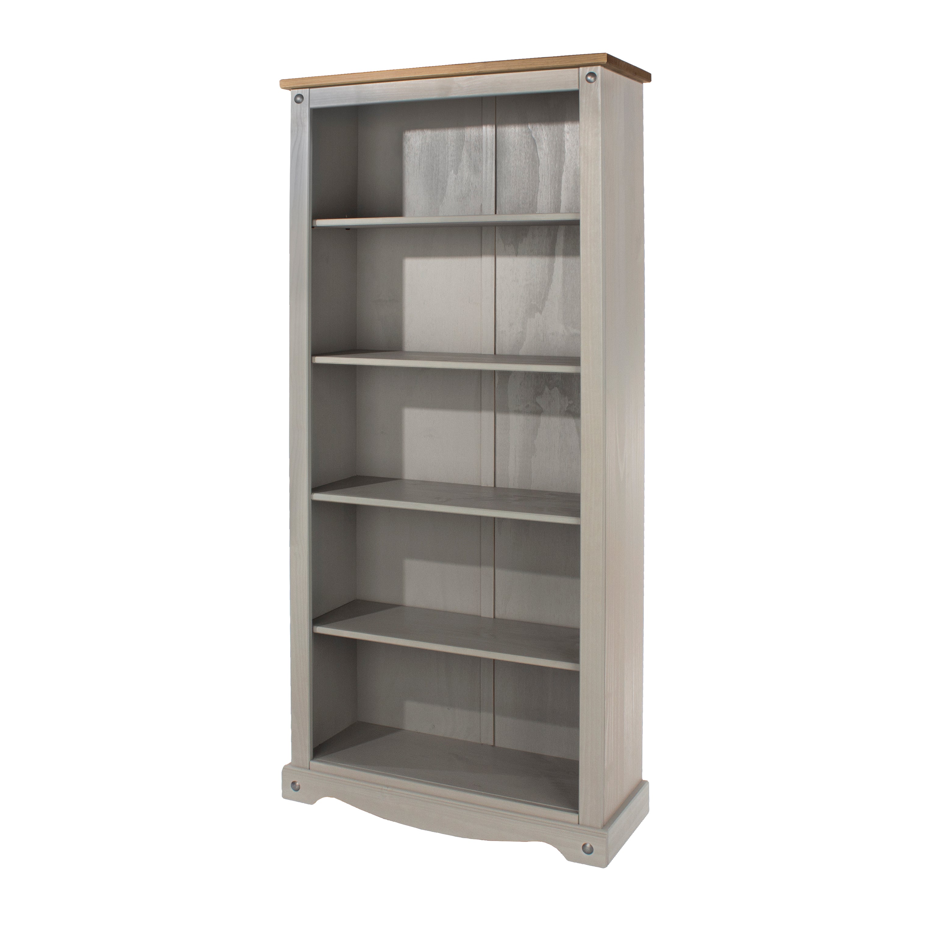 Canasta Pedestal Tall Bookcase And And 5 Open Shelves For Core Products - CFD-CRG924