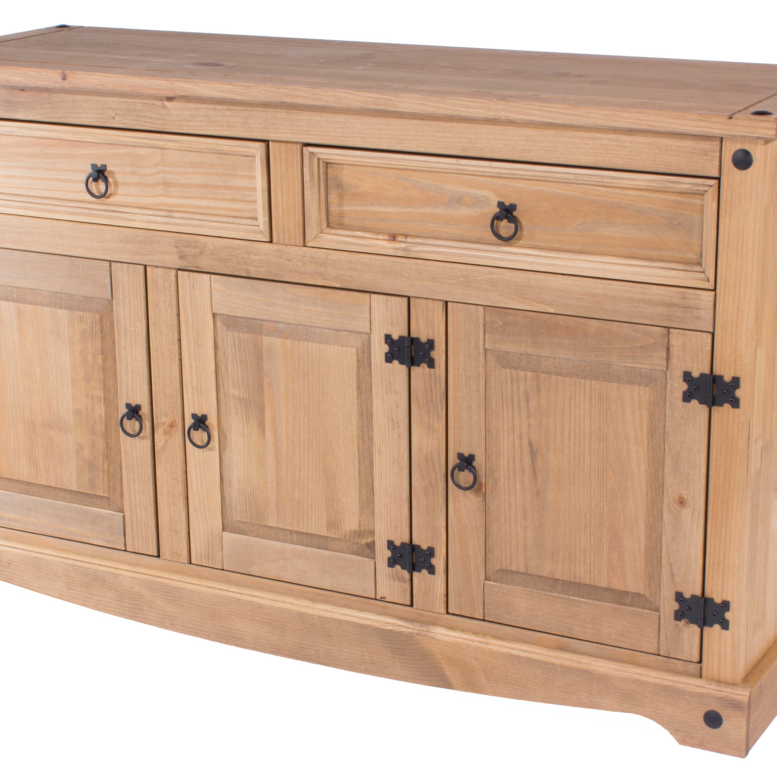 Canasta Wooden Medium 3 Door And 2 Drawer Sideboard For Core Products - CFD-CR916