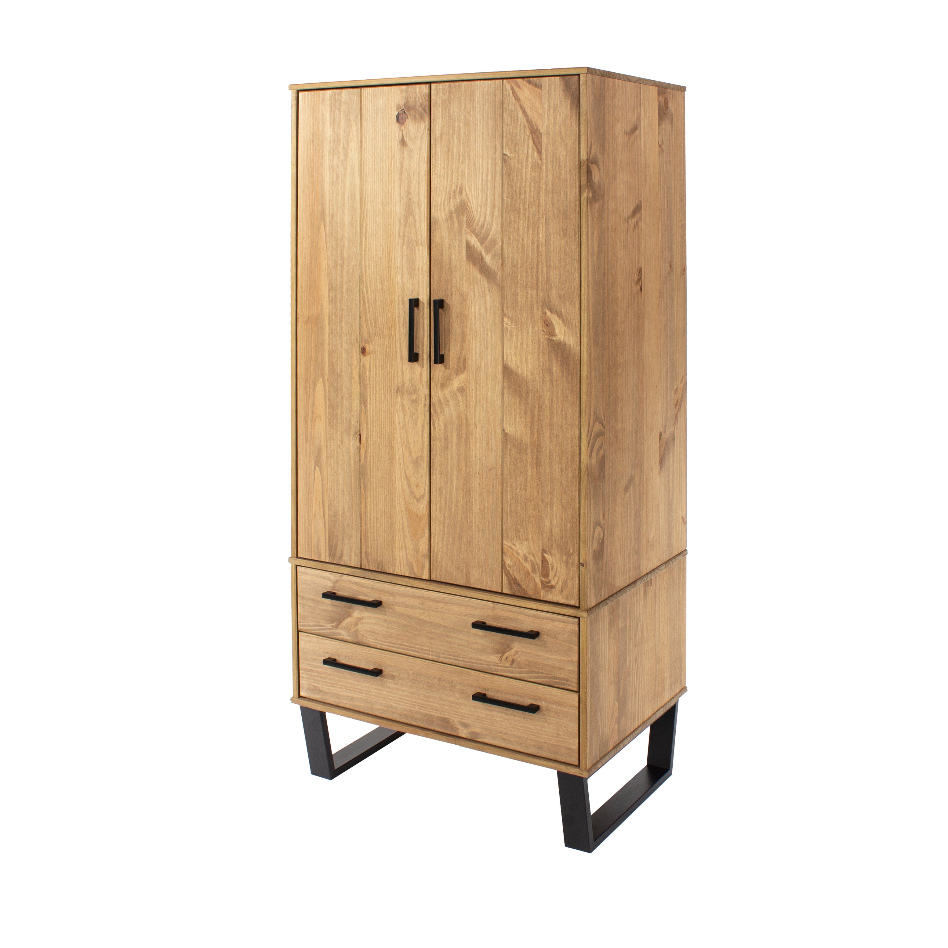 Talence Wooden 2 Door And 2 Drawer Wardrobe For Core Products - CFD-TX582