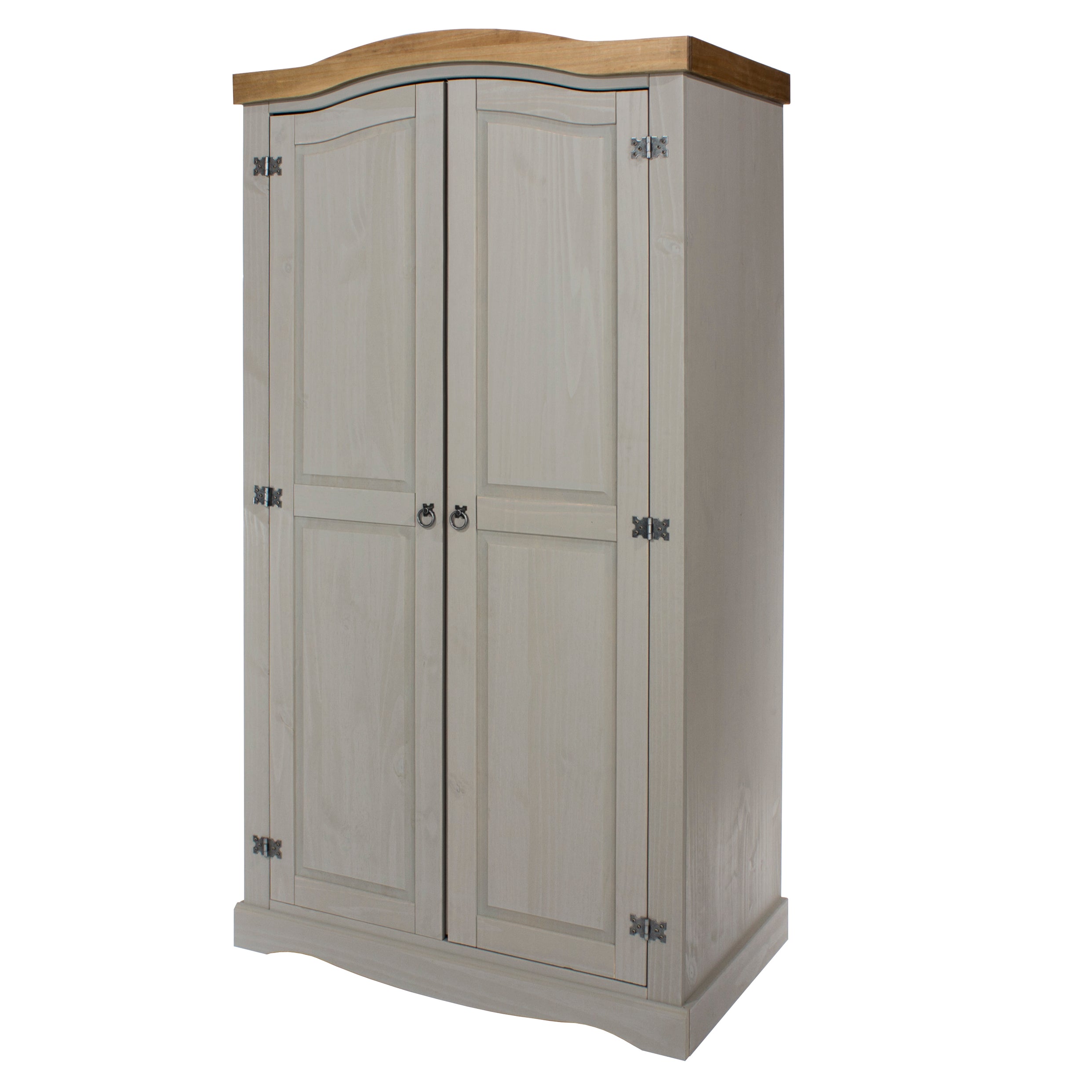 Canasta Wooden 2 Door Pedestal Wardrobe For Core Products - CFD-CRG520