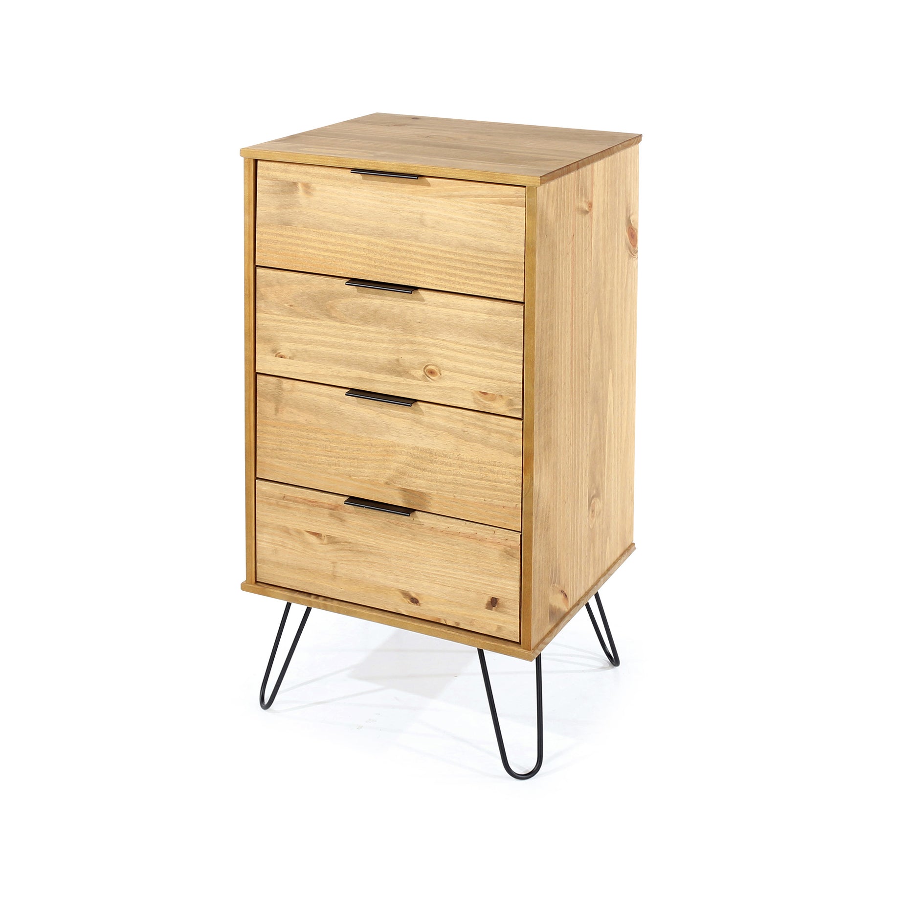 Alyese Wooden 4 Drawer Narrow Chest Of Drawers For Core Products - CFD-AG517