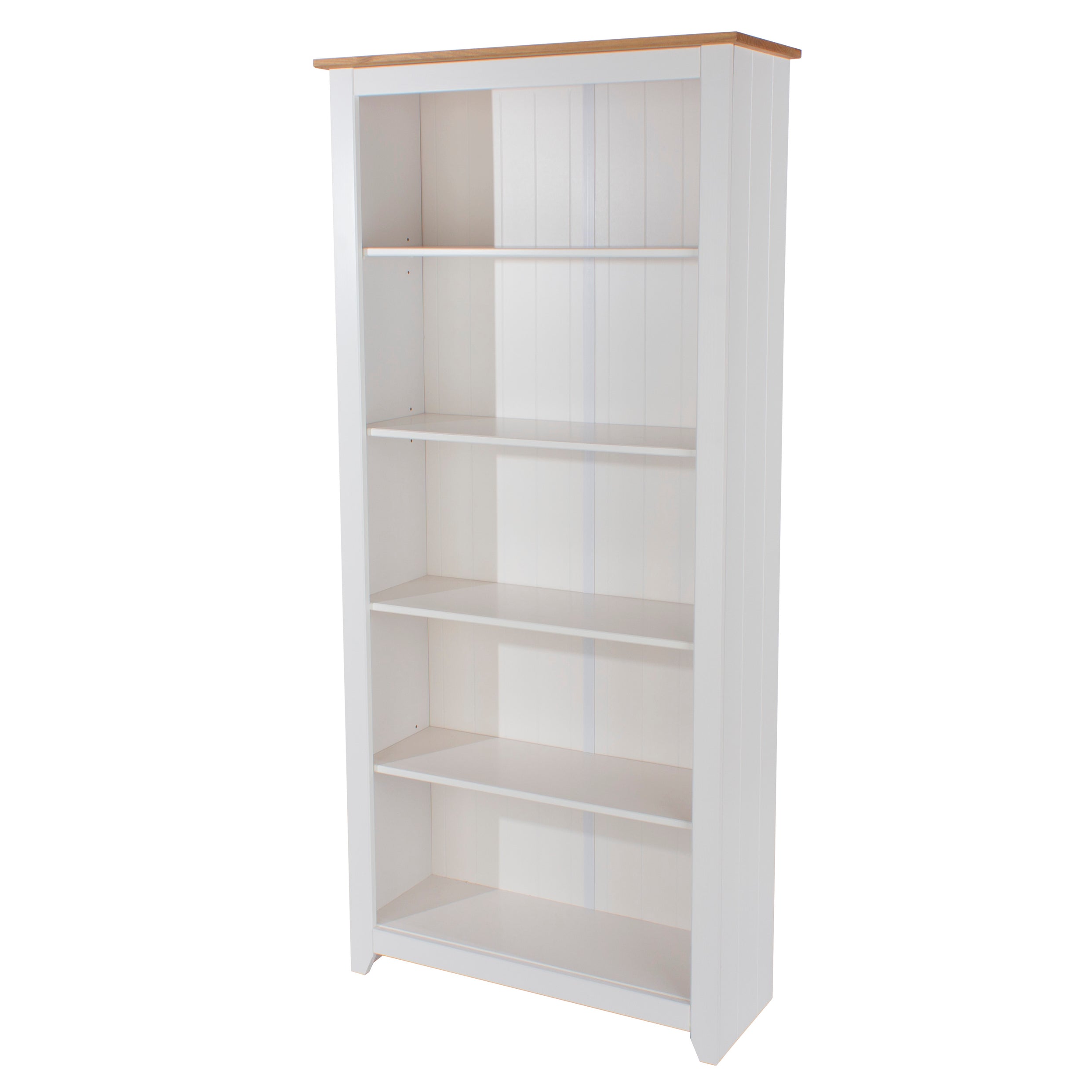 Cariss Wooden Tall Bookcase And 5 Open Shelves For Core Products - CFD-CP713