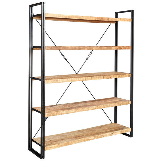 Cosmo Industrial Large Open Bookcase For Indian Hub-IH-ID24