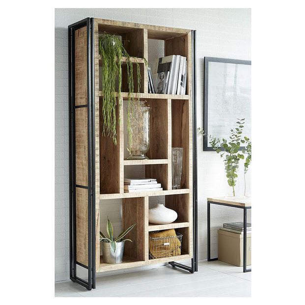 Cosmo Industrial Multi Shelf Bookcase For Indian Hub-IH-ID57