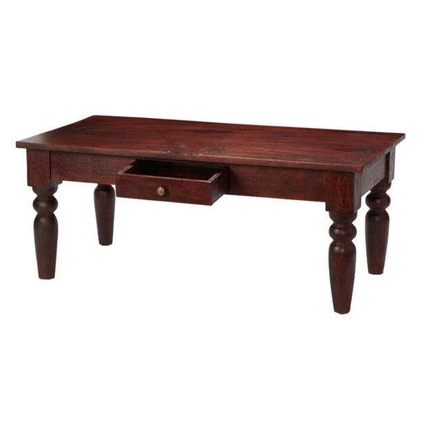 Jaipur Dark Mango Coffee Table For Indian Hub-IH-JM11