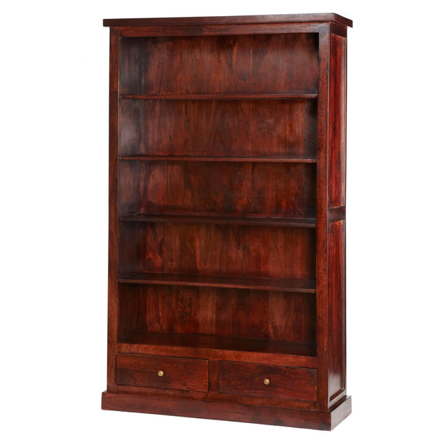 Jaipur Dark Mango Large Bookcase For Indian Hub-IH-JM15