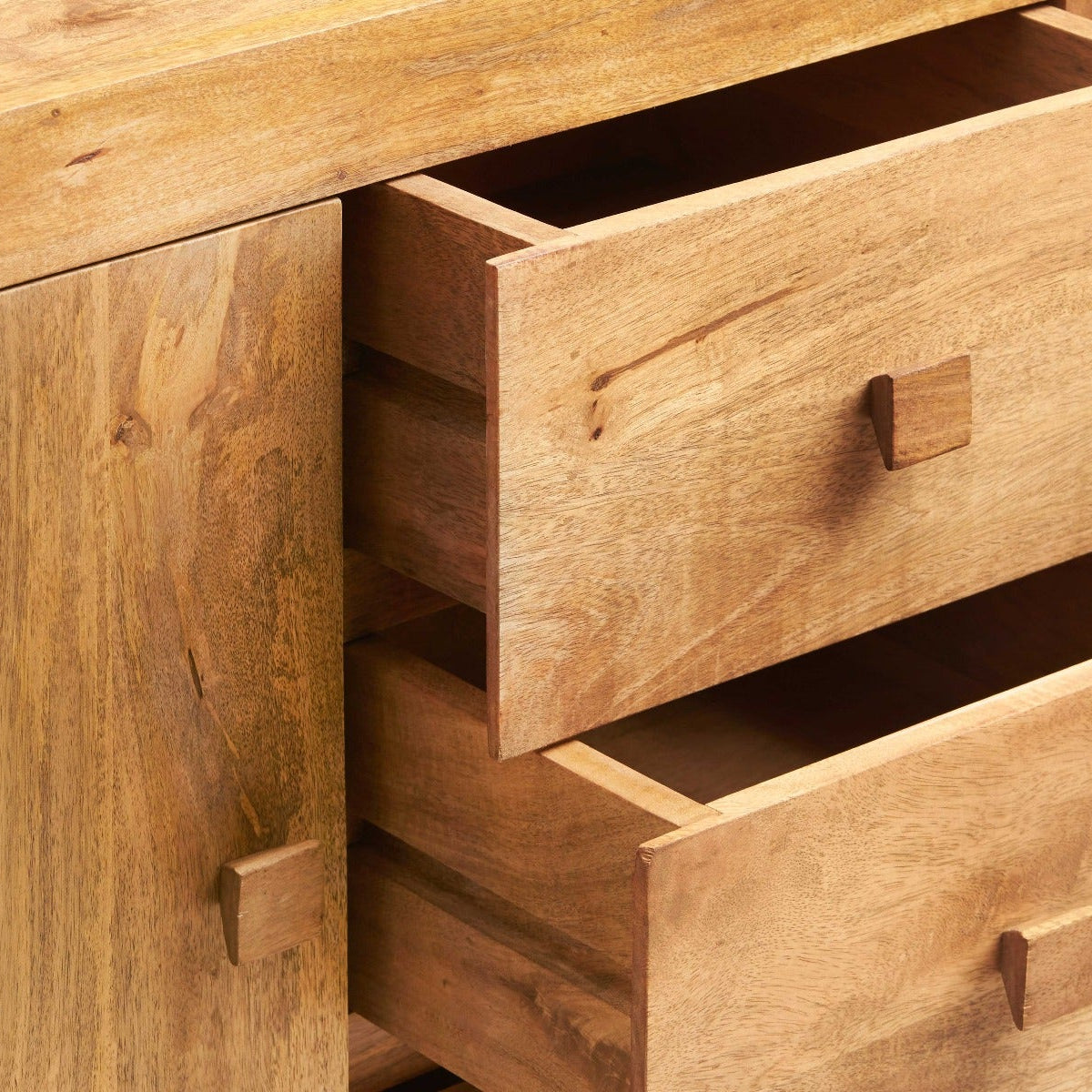 Toko Light Mango 3 Drawer Sideboard  For Indian Hub-IH-LB15