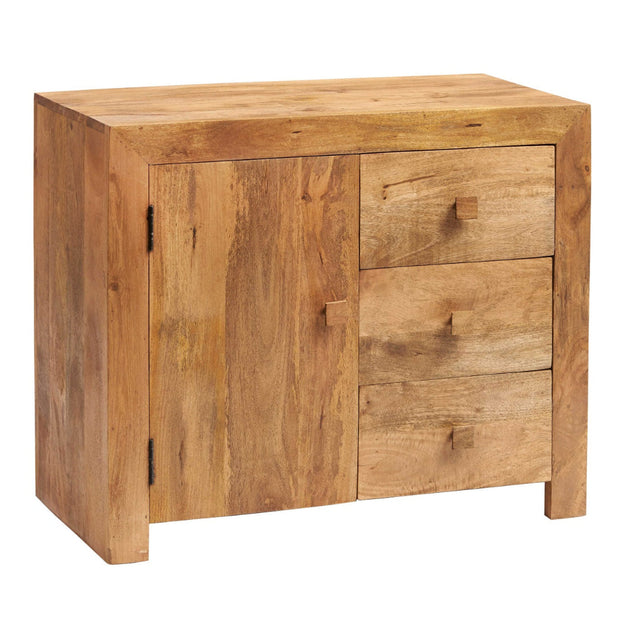 Toko Light Mango 3 Drawer Sideboard  For Indian Hub-IH-LB15