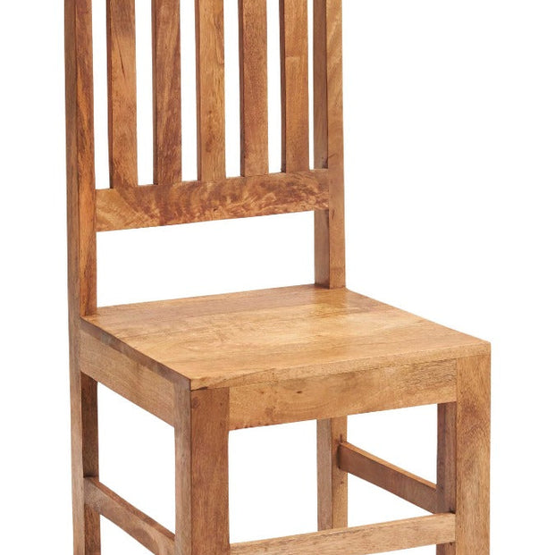 Toko Light Mango 4Ft Dining Set With Wooden Chairs For Indian Hub-IH-LD100