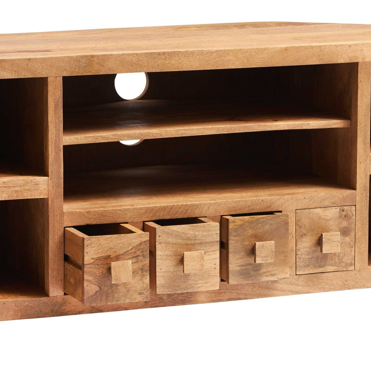 Toko Light Mango Corner Tv Unit  For Indian Hub-IH-LM10