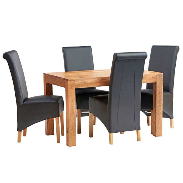 Toko Light Mango Small Dining Table For Indian Hub-IH-LM16A