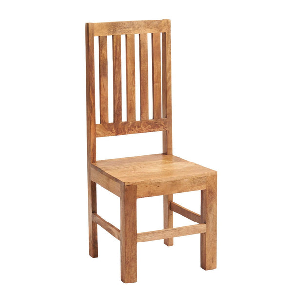 Toko Light Mango Slat Back Chair - Set of 2 For Indian Hub-IH-LM19