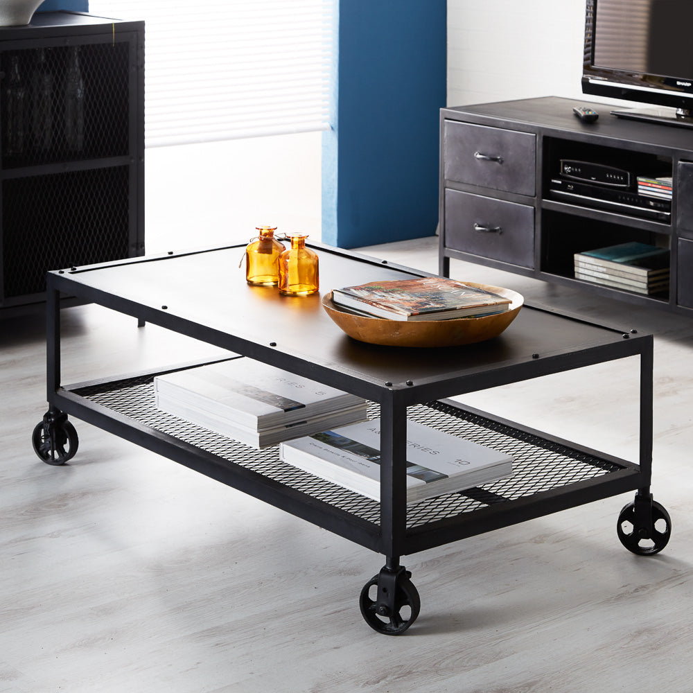 Metalica Iron Coffee Table For Indian Hub-IH-M01