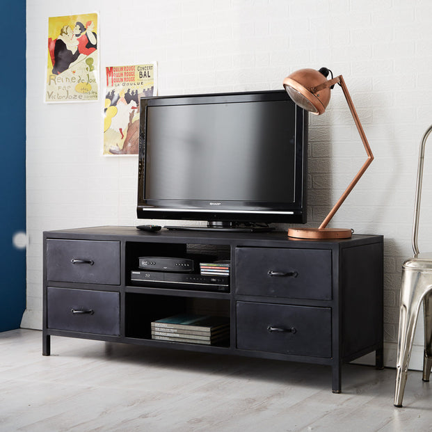 Metalica Iron Tv Cabinet For Indian Hub-IH-M04