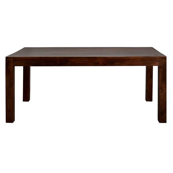 Toko Dark Mango Large Dining Table 6Ft (180Cm) For Indian Hub-IH-ML16