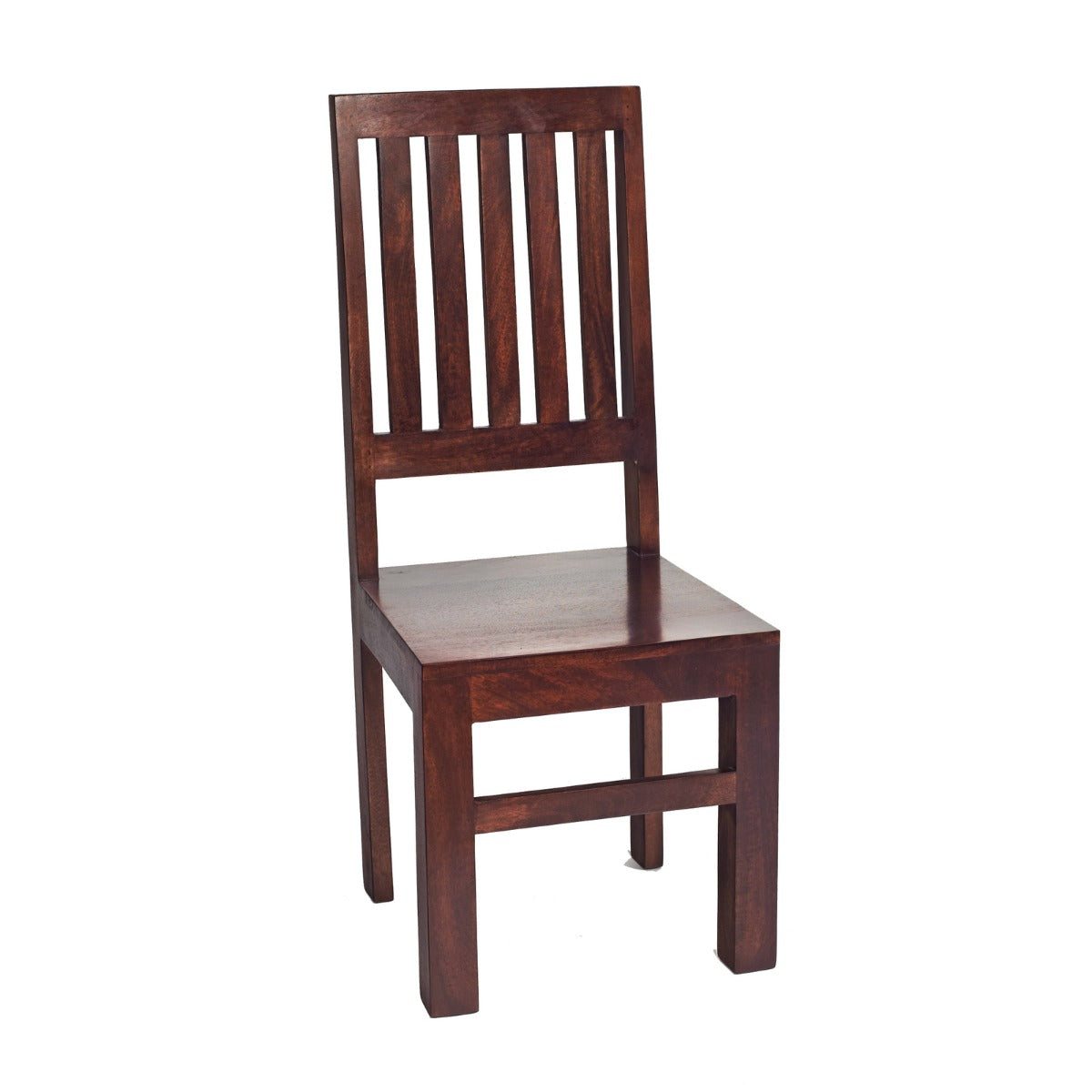 Toko Dark Mango Slat Back Chair - Set of 2 For Indian Hub-IH-ML19