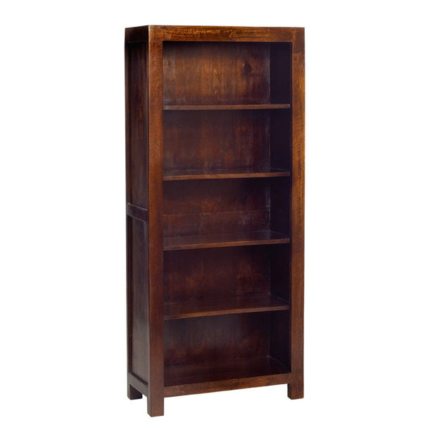 Toko Dark Mango Large Open Bookcase  For Indian Hub-IH-ML20