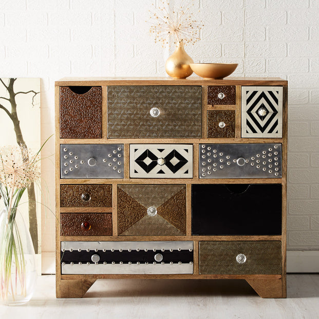 Sorio 14 Drawer Chest For Indian Hub-IH-S05