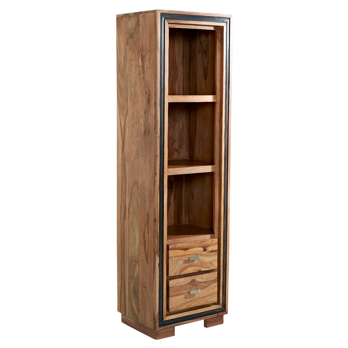 Jodhpur Sheesham Slim Bookcase  For Indian Hub-IH-SN09