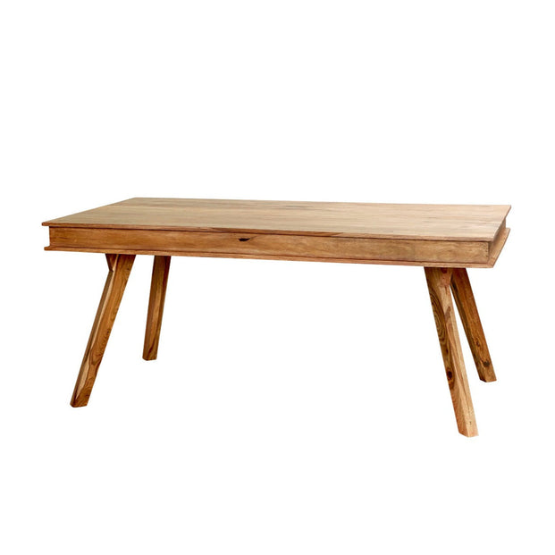 Jodhpur Sheesham Small Dining Table For Indian Hub-IH-SN19