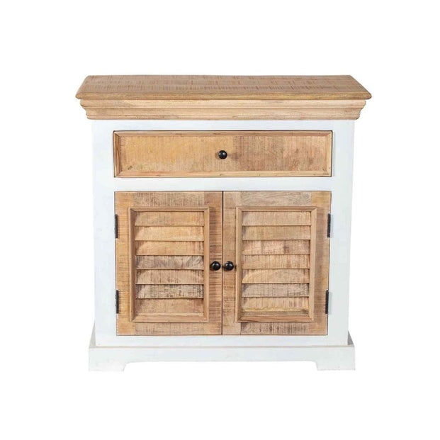 Alfie Wood Sideboard - 1 Drawer & 2 Doors For Indian Hub-IH-MW06
